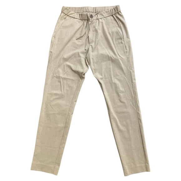 Ministry Of Supply Velocity Men's Small Beige  Straight‎ Leg Pants Performance - Picture 1 of 9